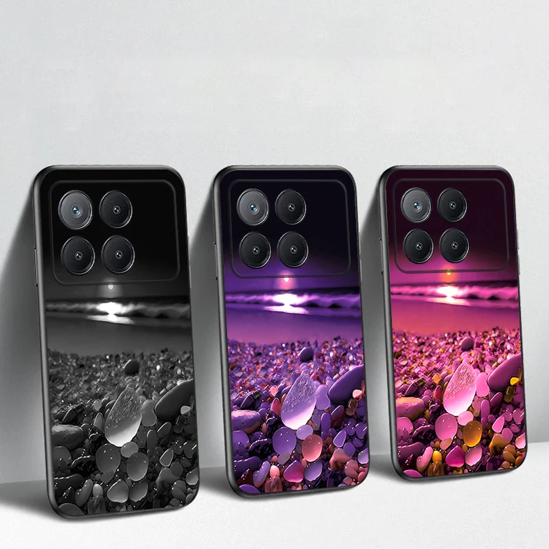 

Colorful stone seaside For Xiaomi Poco X7 M7 Pro 5G M5 X4Pro 4 6 4G C65 75 F6 F5 X6 5 7 X5 F7 Ultra M5S 4Pro 5G soft phone case
