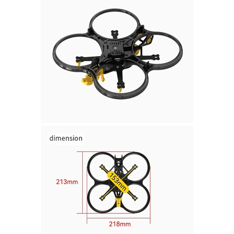 Voor Speedybee Bee35 Pro LED 3.5 "Frame Kit Voor FPV Racing Drones Voor O3 HD VTX Drone Onderdelen