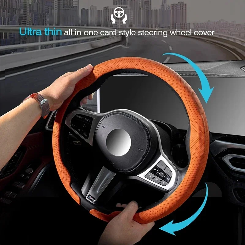 Compatible with Lexus steering wheel covers for F Sport ES200 ES300 RX300 LS500h GS250 GS300 IS300 CT200h.