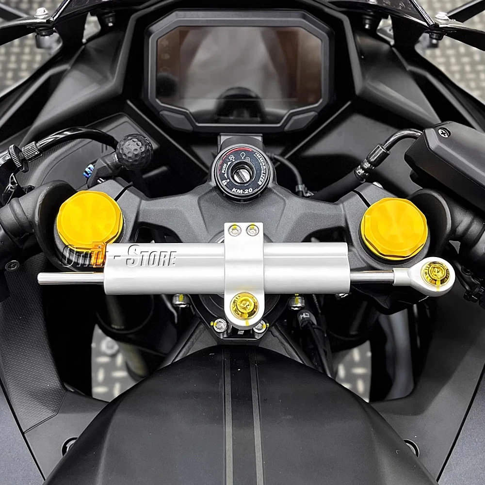 Fit For Kawasaki Ninja ZX-4R ZX-4RR ZX4R ZX4RR Motorcycle Steering  damper bracket kit Shock absorber holder mounting