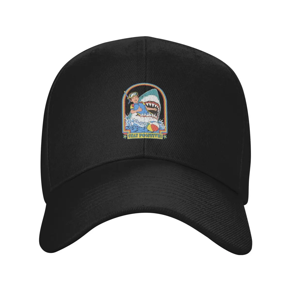 Fashion Stay Positive baseball cap Covering Face Without Makeup Summer Hat