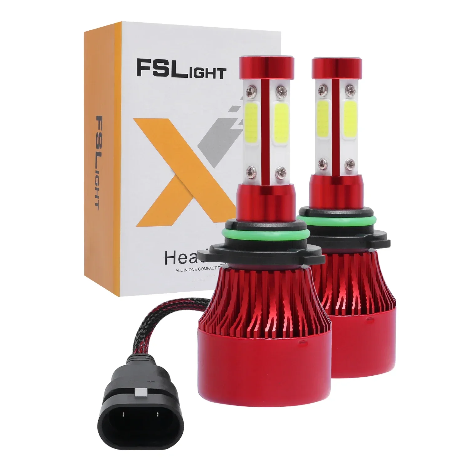 

2 pcs 9006 LED Fog Light Bulbs 8000 Lumens 12W 6000K Bulbs 5202 520 H1 H3 H4 H7 H11 9005 9006 Bright LED Fog Light DRL Bulbs