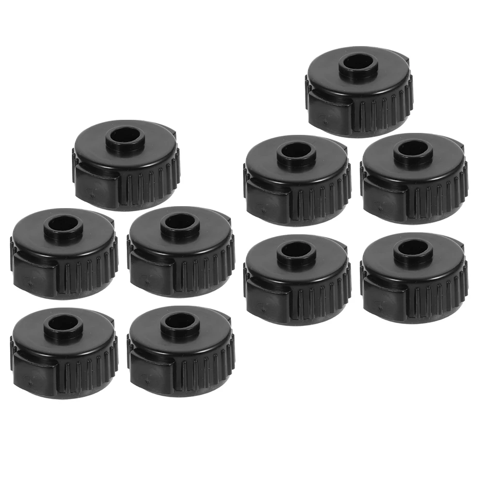 

10pcs Black Release Cymbal Nuts Cymbal Stand Parts Drum Hardware Fastener Cap Screw Fixing Accessories Percussion Parts