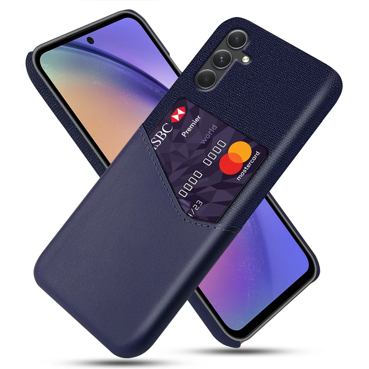 Чехол для визитной карточки Samsung Galaxy A55, 5G, Funda, Business, чехол для телефона, Capa Coque