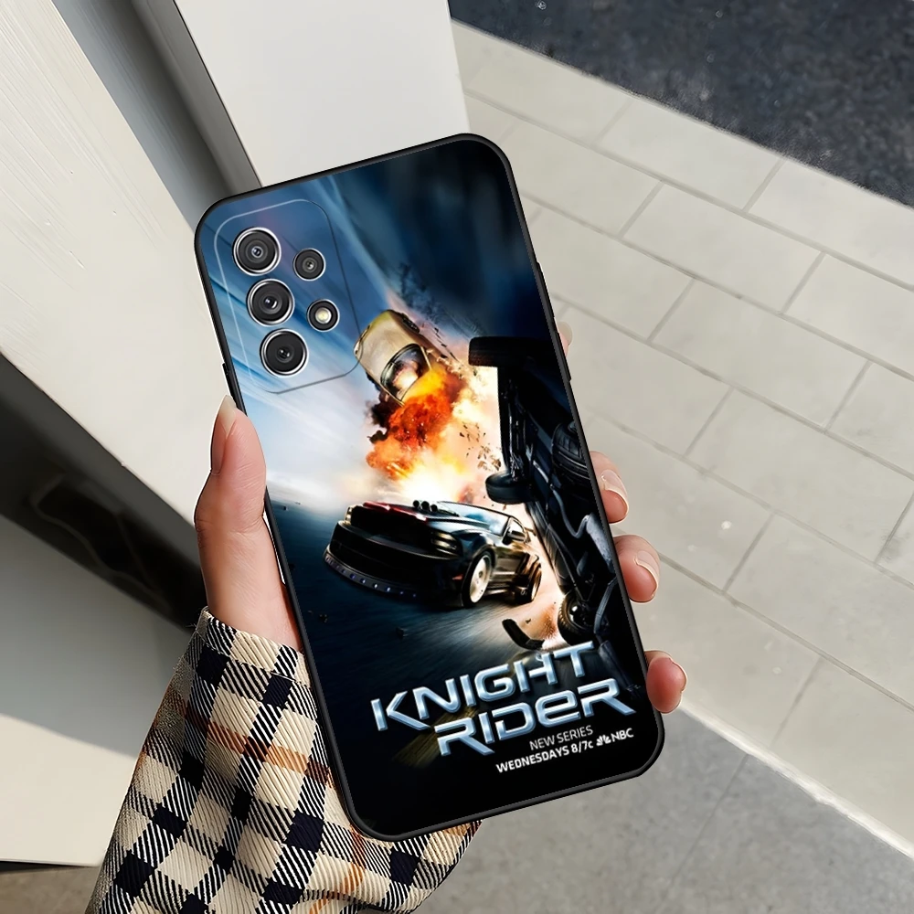 Knight Rider KITT Car Phone Case for Sumsung Galaxy S24 S23 S22 S21 S20 A24 A34 A54 A53 N20 M54 Fe Plus Ultra Cover