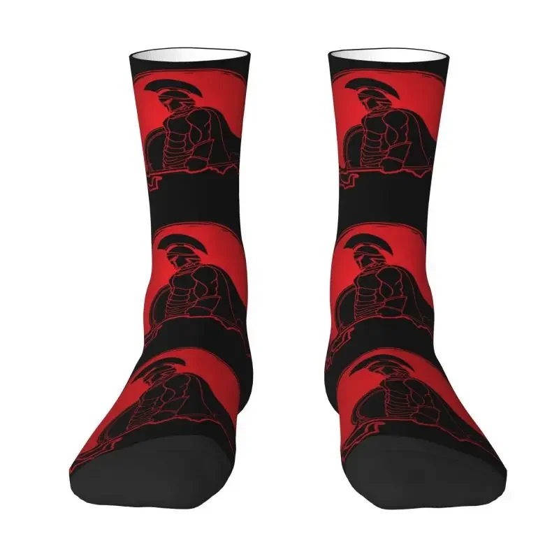 Funny Printed Spartan  Sparta Spirit Socks for Women Men Stretch Summer Autumn Winter Crew Socks