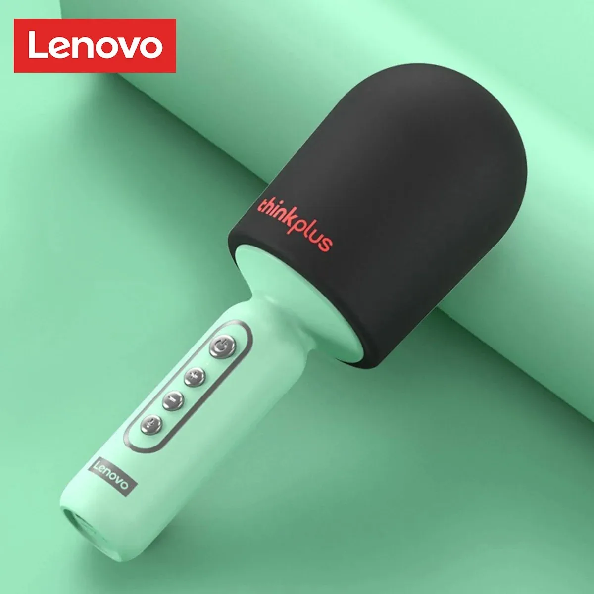 Original Lenovo M1 Handheld Microphone Wireless Bluetooth HIFI Sound Quality Karaoke Artifact Mobile Portable mike