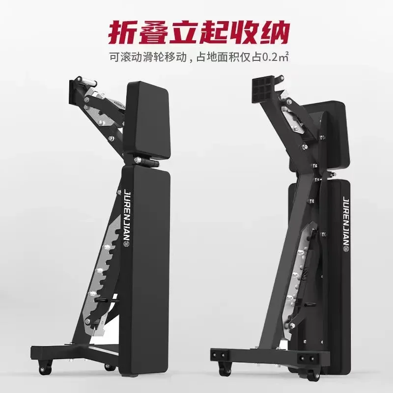 Household Dumbbell Stool, Gym Multifunctional Folding Fitness Chair, Reclining Bench, Household Fitness Chair