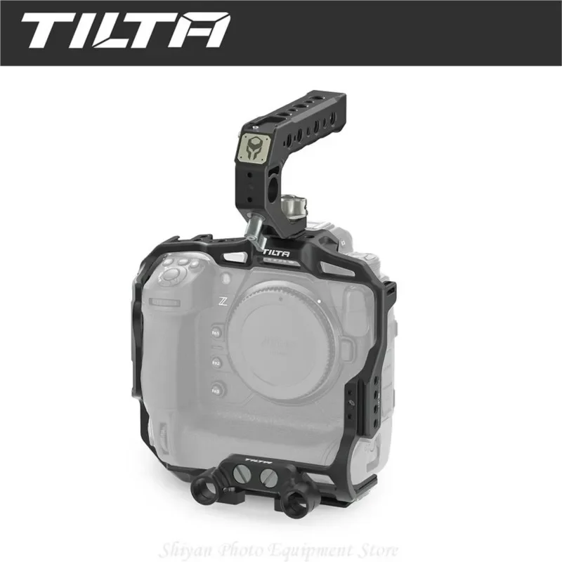 TILTA TA-T31-FCC-B Full Camera Cage Black for Nikon Z9 /Advanced Left Side Handle Attachment Type VI / Quick Release Top Handle