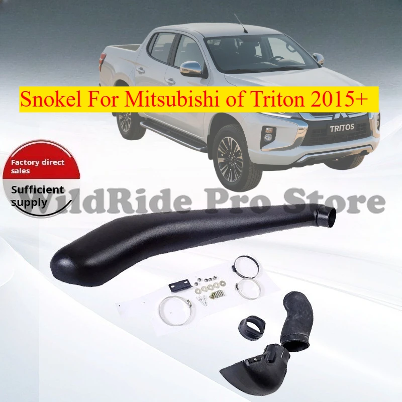 

For Mitsubishi Triton 2016+ Snorkel Kit Waterproof Air Intake Pipe Off-Road 4x4 Pickup Wading Upgrade