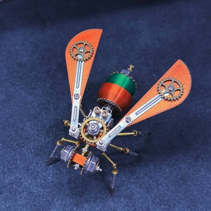 

Steampunk Mechanical Bee DIY Assembly Iron Jaw Ant Metal Model Kit Ornament 3D Puzzle Handmade Toy Kids Adults Gift