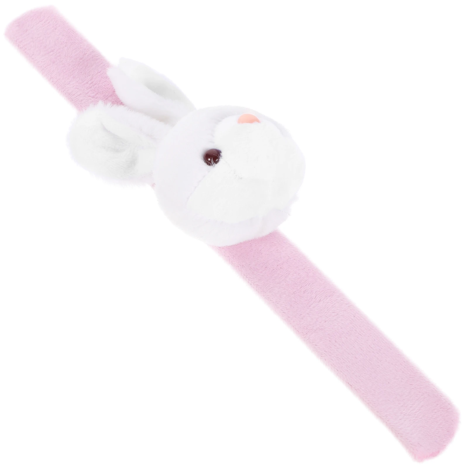 

Simulation Rabbit Bracelet Animal Snap Bracelets Tiger Slap Wristband Manual Capybara Pp Cotton