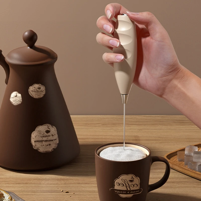 جديد الحليب Frother القهوة Frother المنزلية الكهربائية الحليب Frother خلاط الحليب يده خلاط البيض كريم Frother