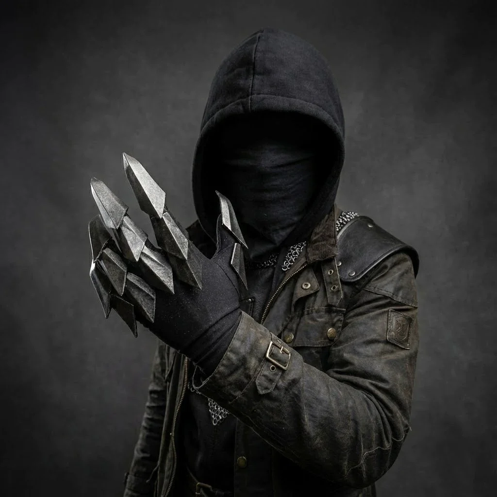 Knight Tactical Armor Gloves 3D Printing Mobilizable Darkly Style Cosplay Photograph Item Personality Gloves For Man