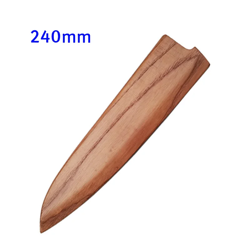 Chef\'s Wooden Knife Sheath Multi-function Scabbard Pocket Knife Case Japanese Style Wooden Blade Protector Cover Tool Carrier