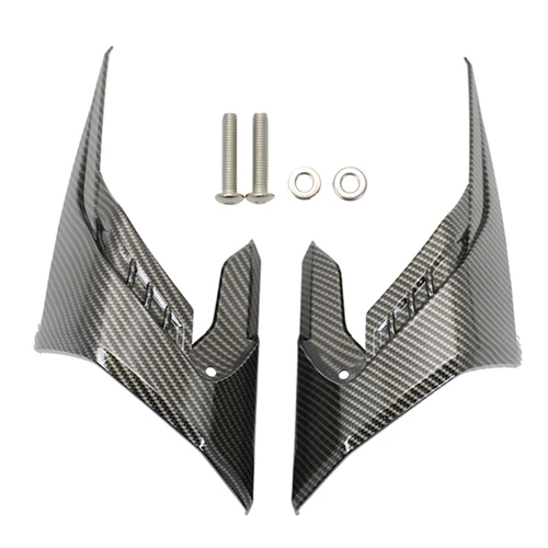 Imagen 2 del producto Protector de ala de motocicleta carenado de viento Winglets cubierta embellecedora de aleta accesorios para Honda CB650R CB650 R CB 650R 2018-2023 2022 2021