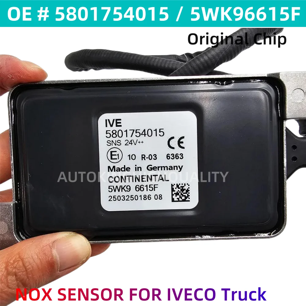 

5WK96615F 5801754015 5801424181 5WK96615D 5WK96615E Оригинальный новый датчик кислорода NOX Nitrox для грузовика IVECO