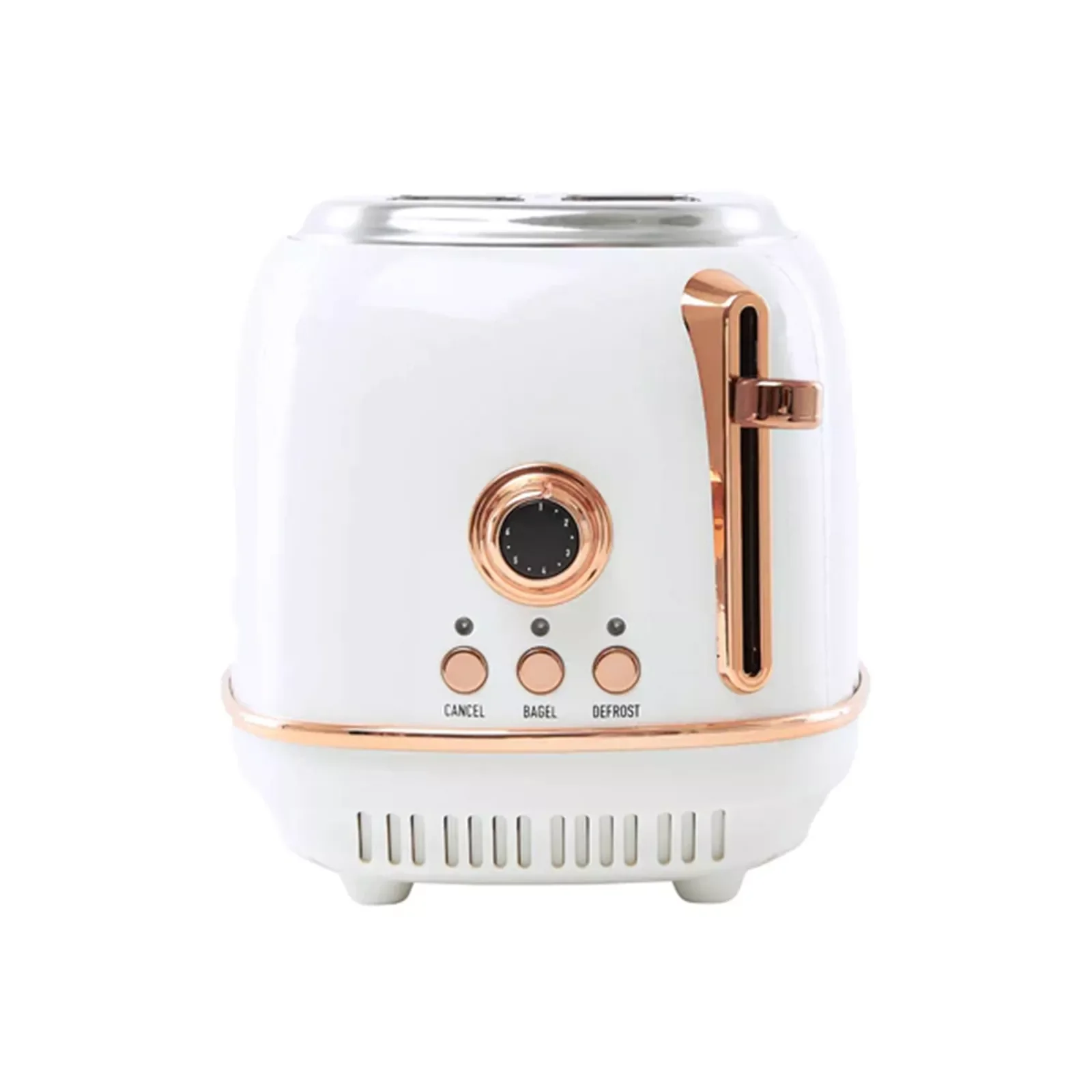 

Haden 2-Slice Heritage Toaster Ivory & Copper New