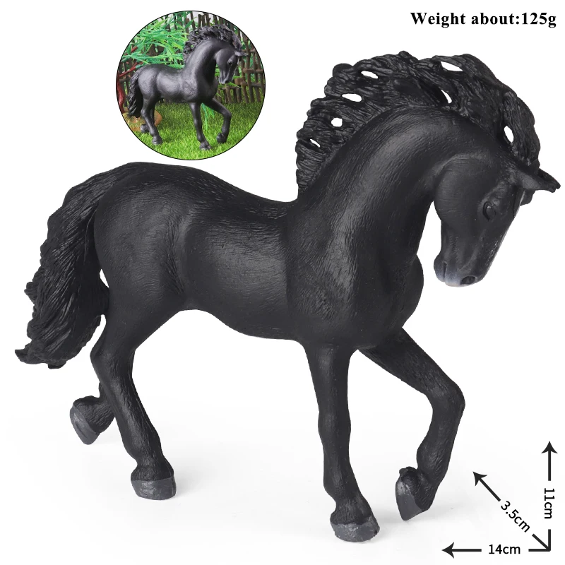 오에눅스 농장 동물 아파룰라스 말 스티드 투우용 젠부 소 액션 피규어 컬렉션 솔리드 PVC 모델 장난감 어린이 선물