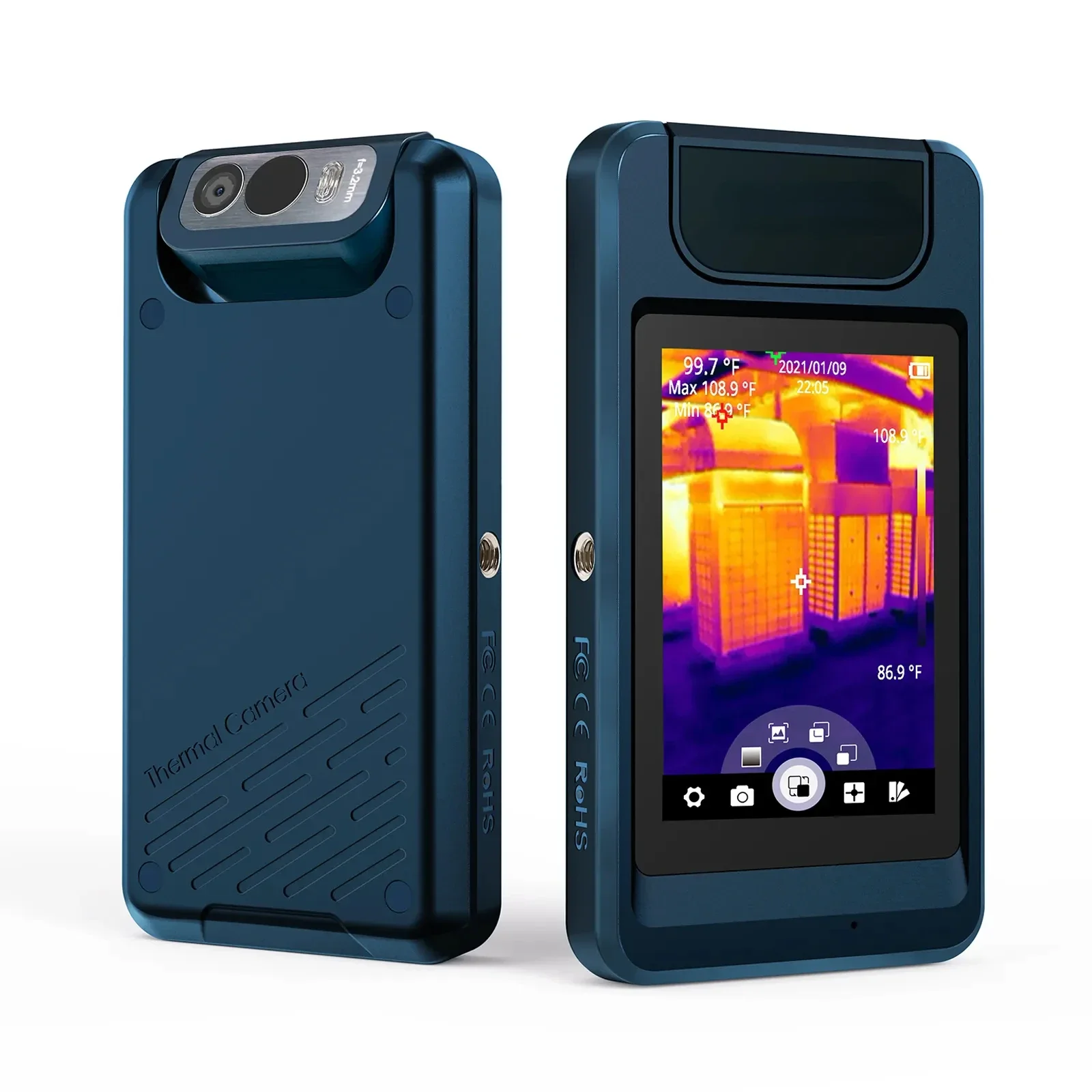 MILESEEY P200 Thermal Camera Smartphone Thermometer High-Resolution Thermal Imager For Inspection Hot sales