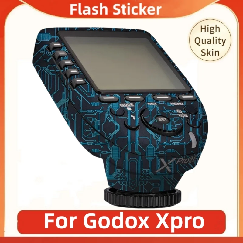 Customized Sticker For Godox Xpro X-Pro XPro Decal Skin Flash Vinyl Wrap Anti-Scratch Film Protective Coat