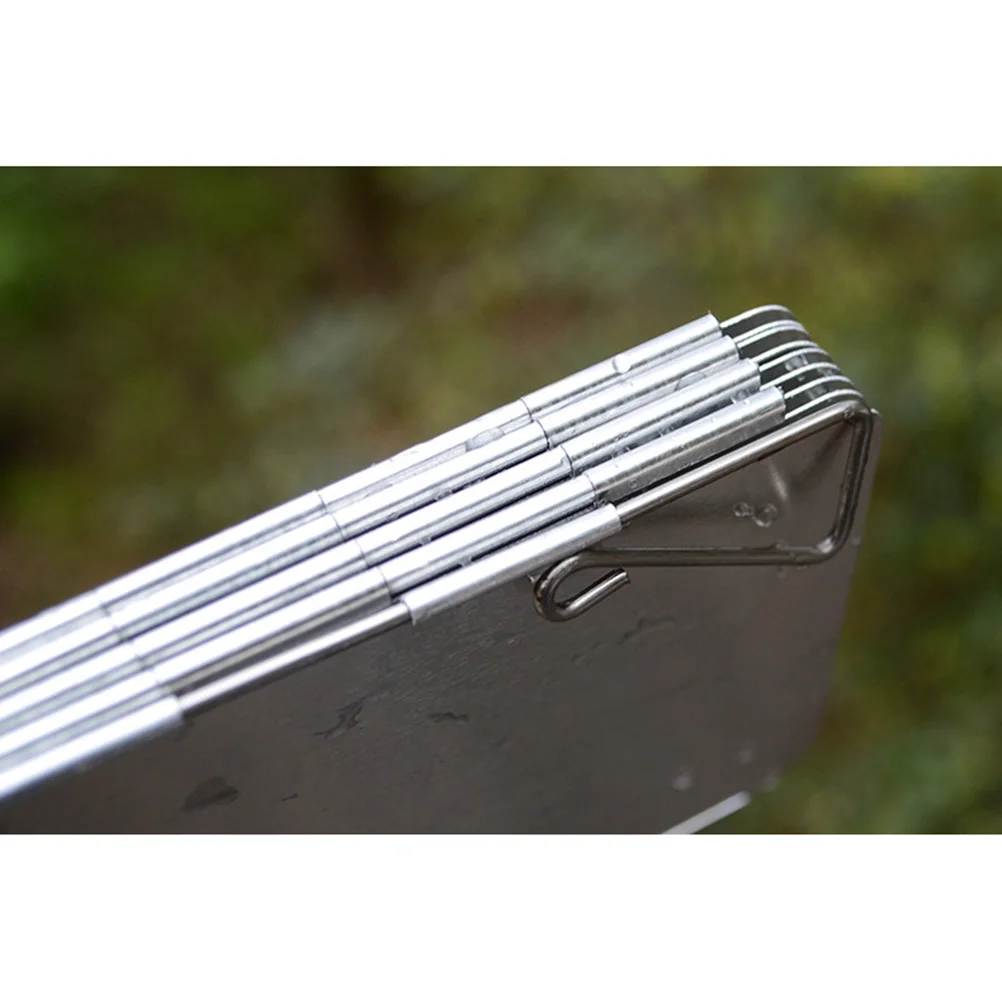 

1pcs Foldable Stove Windscreen Camping Windshield Outdoor Fuel-Saving Wind Block For Hiking Picnic Easy Carry With Pot Stove