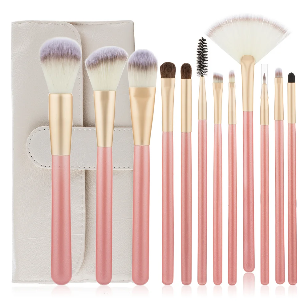 Set di pennelli per trucco ombretto Blending Foundation Powder Soft Brush Blush Beauty Eyelash strumento per il trucco del sopracciglio Maquiagem