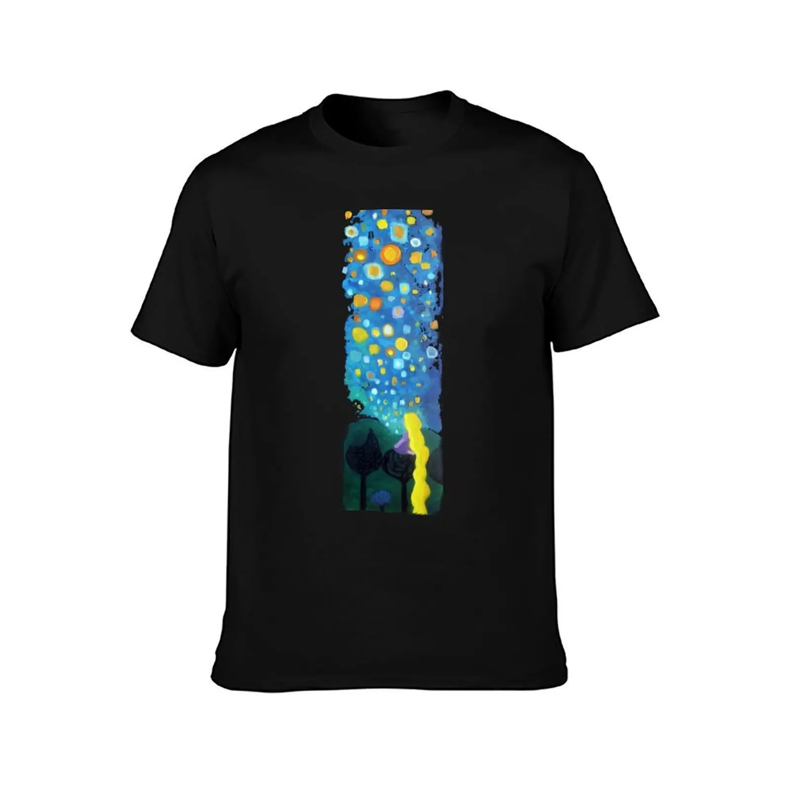 Looking from a window T-Shirt, Summer Casual Cotton Tee, Oversized Streetwear Tops, Vintage Graphic Print, Unisex Men Women