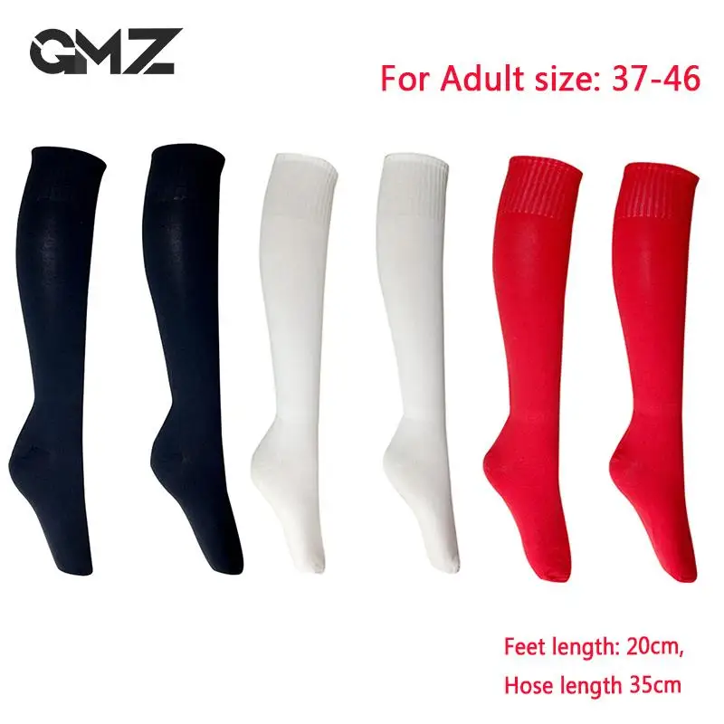 Outdoor Sports Rugby Stockings Over Knee Football Soccer Socks Breathable High Volleyball Baseball Hockey Kids Adults Long Sock