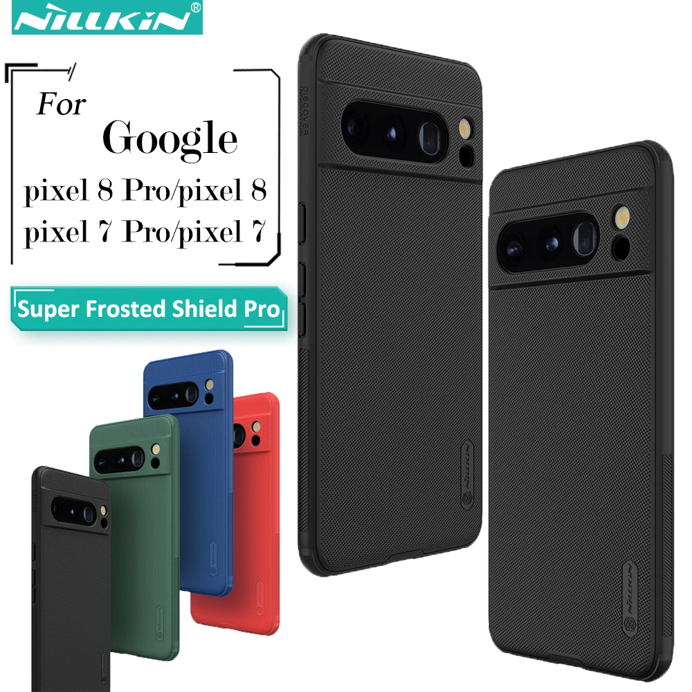 

Чехол Nillkin Матовый для Google Pixel 8 Pro Pixel 8, жесткий защитный чехол из поликарбоната и ТПУ для Pixel 7 Pixel 7 Pro