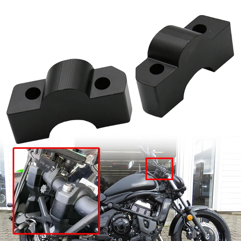 

For Kawasaki Vulcan S 650 VN650 2015-2019 2018 2017 2016 Motorcycle Accessories Handlebar Riser Clamps Brackets Accessory Part