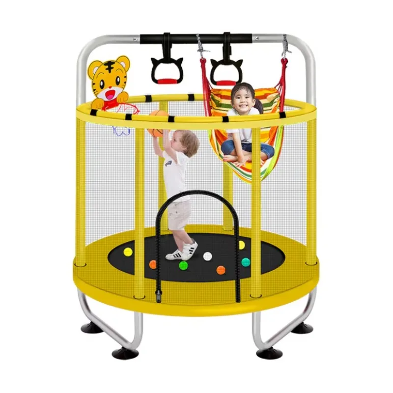 Children's indoor entertainment family trampoline