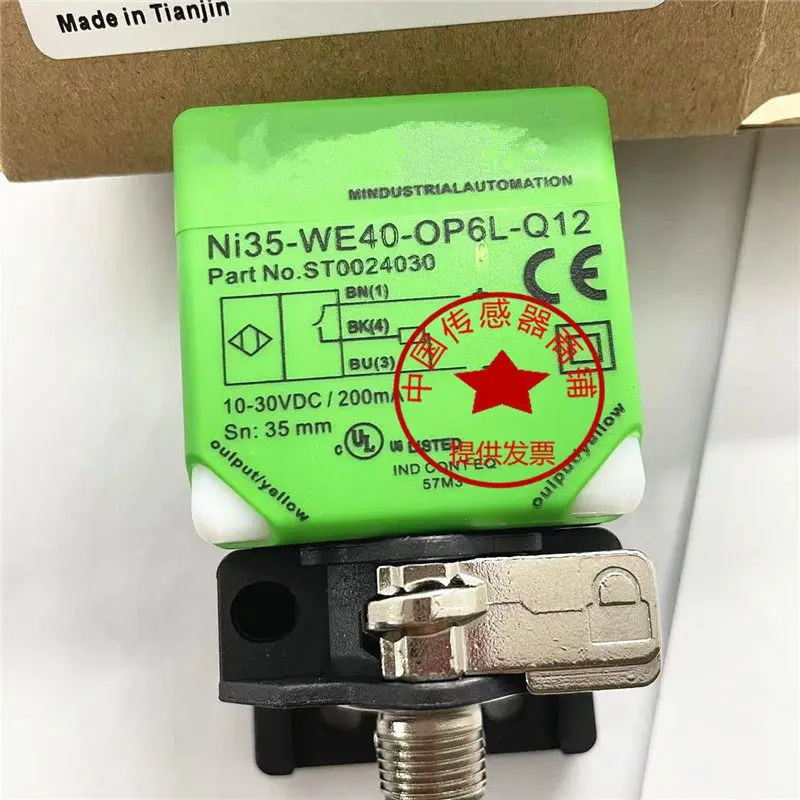Stock Inductive Sensor NI35-WE40-OP6L-Q12 NI40-C40-OP6L-Q12 Proximity Switch for Industrial Automation