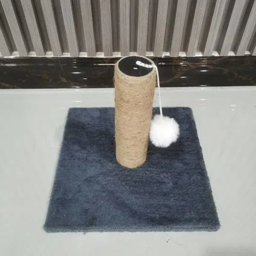 Cat scratching board, cat climbing frame integrated, universal in all seasons, wear-resistant and non-chip sisal column, vertica - view 6