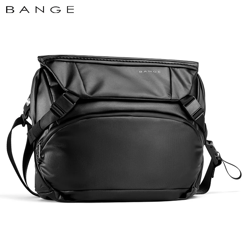 

BANGE's new men's bag, men's crossbody bag, large capacity shoulder bag, men's business commuting functional mailman bag, trendy