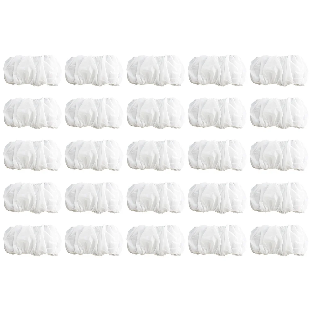 

100Pcs Disposable Steering Wheel Cover Elastic Protector Car Maintenance Steering Wheel Sleeve Prevents Water Dust Sweat