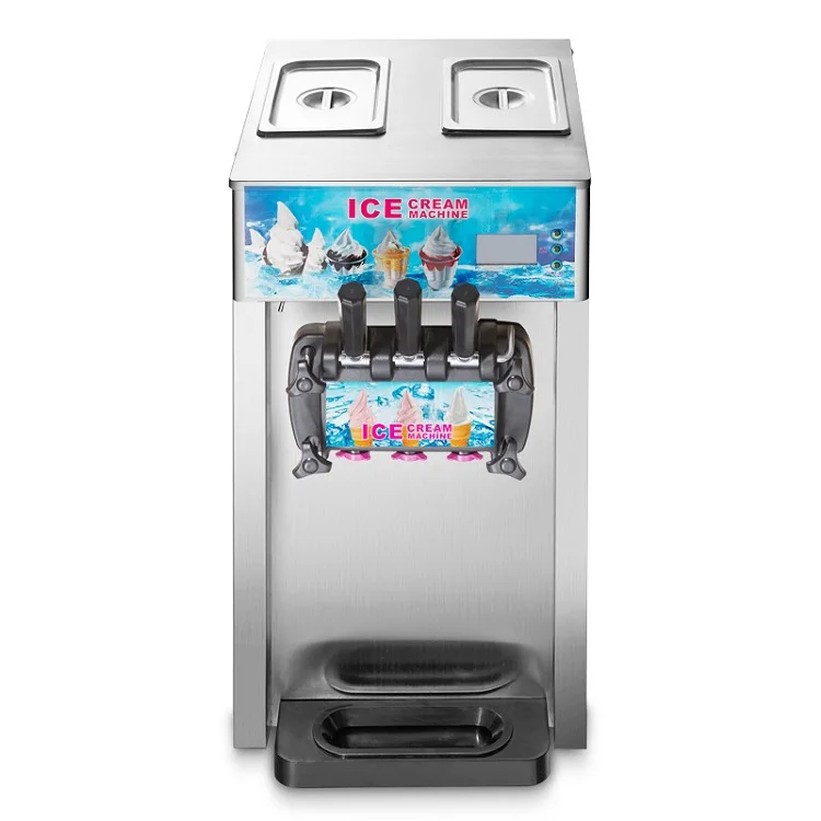 

Commercial Ice Cream Machine Icecream Maker / Softy Icecream Making Machine
