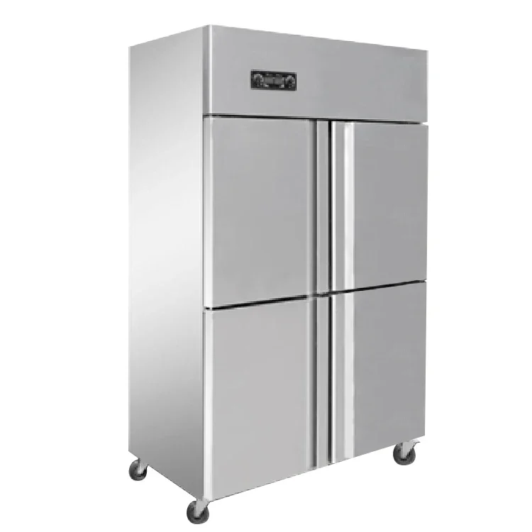 Commercial Refrigeration Equipment Static Cooling 860L Refrigerated Freezer Electric Refrigerator Freezer