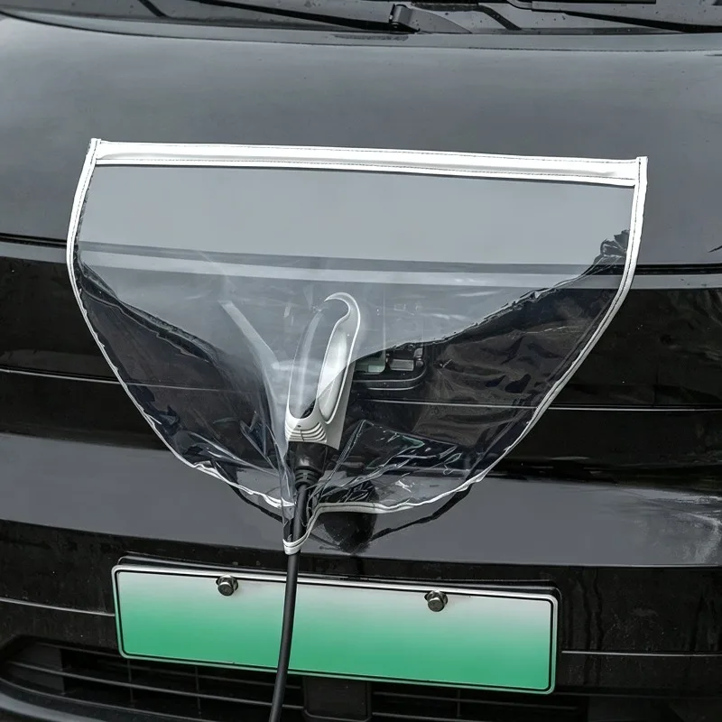 Charging Gun Rain Cover New Energy EV Charger Port Waterproof Protector Anti‑Leakage Rain Shield for Electric Vehicle