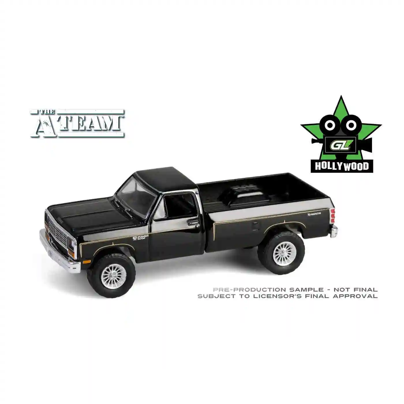 Greenlight 1:64 1981 Dodge Ram Power Prospector Liga simulação micro modelo de carro coleção decoração carro brinquedo presente