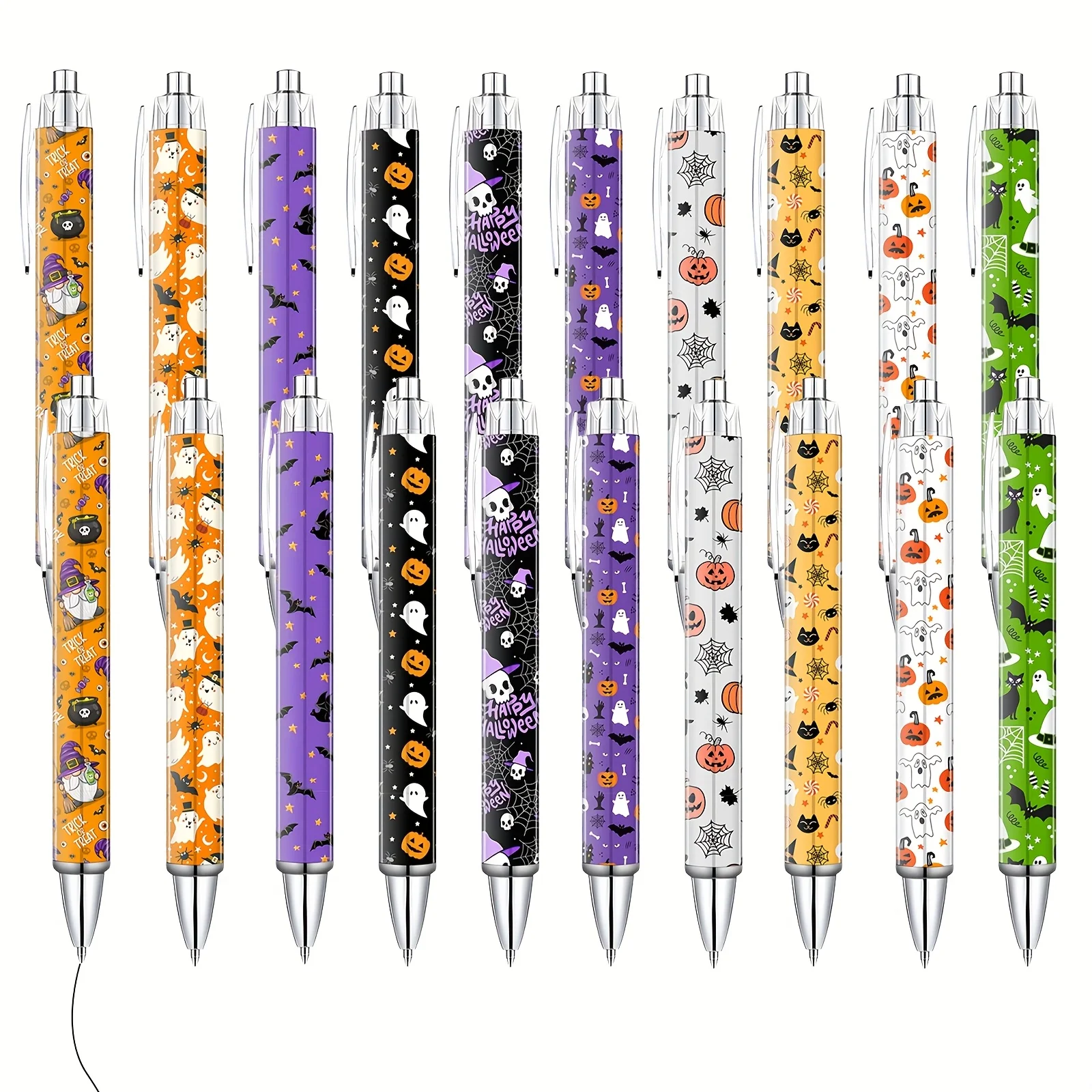 10/20 Stück Halloween-Bleistiftspitzer, Kürbis-, Fledermaus- und Totenkopf-Design, perfektes Geschenk oder eine Belohnung für eine Halloween-Party, große Packung. – Detail 1