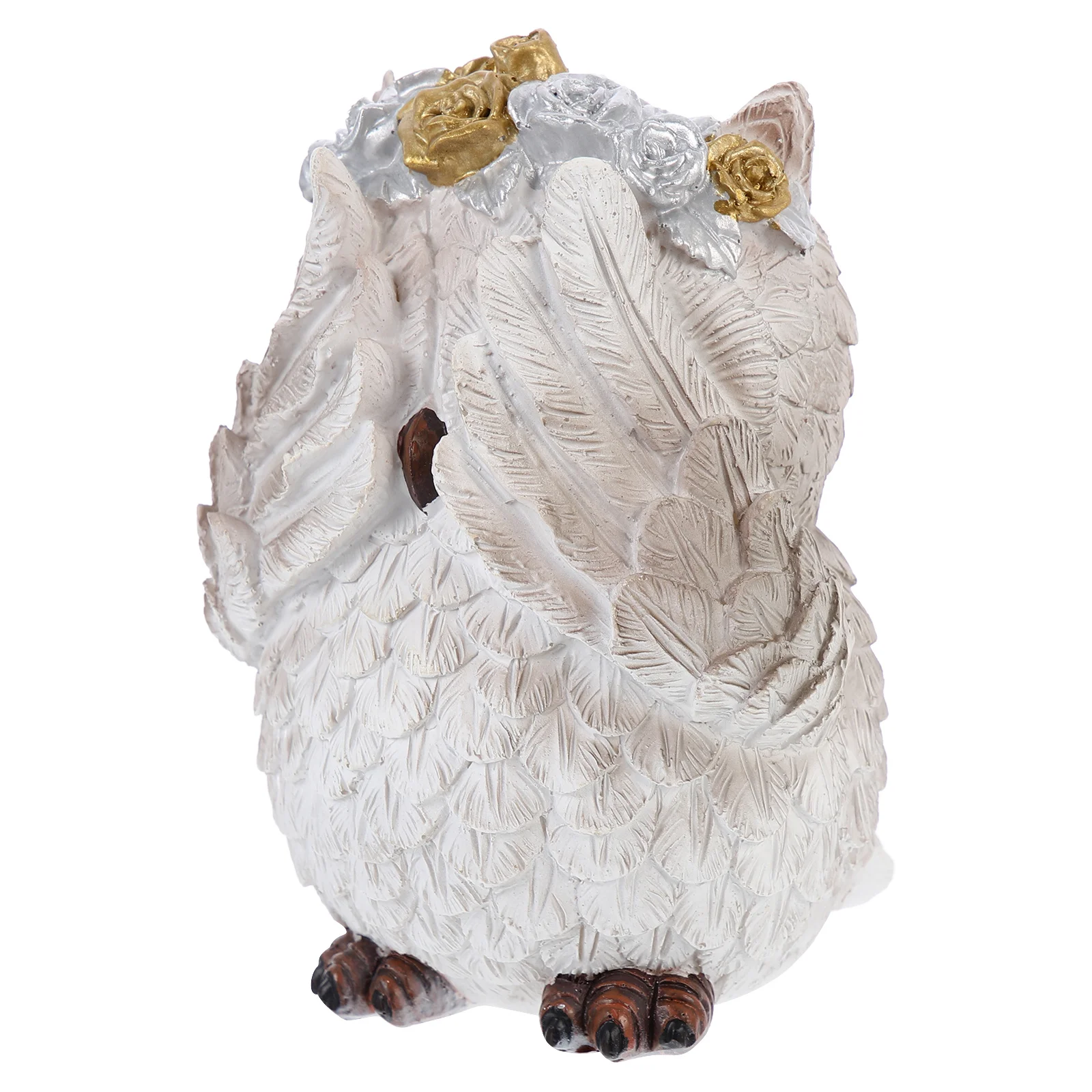 

Resin Owl Decoration Waterproof Resin Owl Modelling Desktop Ornament Home Living Room Decor Desktop Ornament