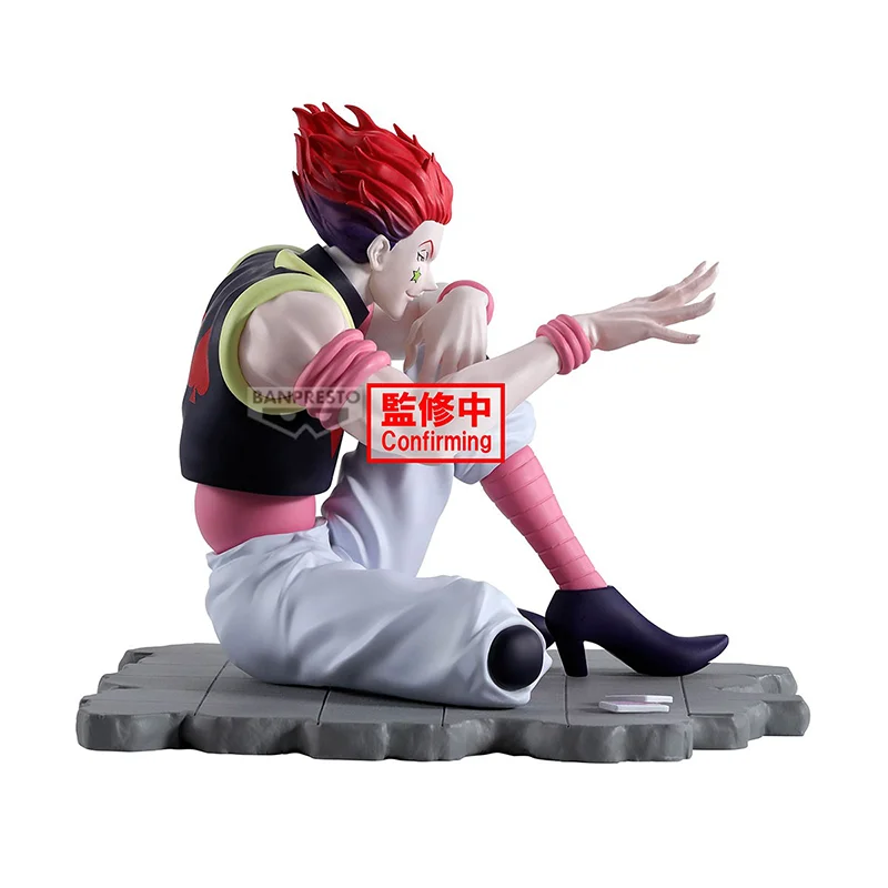 

【100% подлинная】BANDAI Spirits, оригинальная модель, украшение, Hunter Hunter Hisoka Morow, запираемая сага, специальные подарки, игрушки, модель