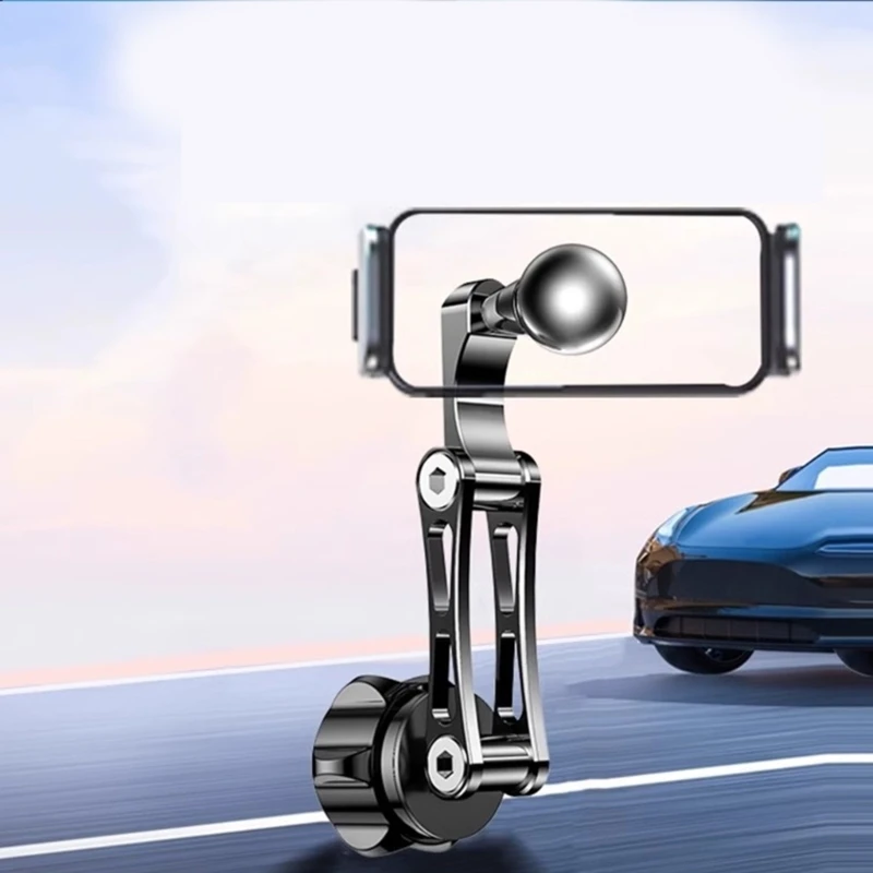 Adjustable Angle 17mm Ball Joint Extension Rod Metal Ball Head Extenders for Car Dashboard Camera & Phone Holder Brackets