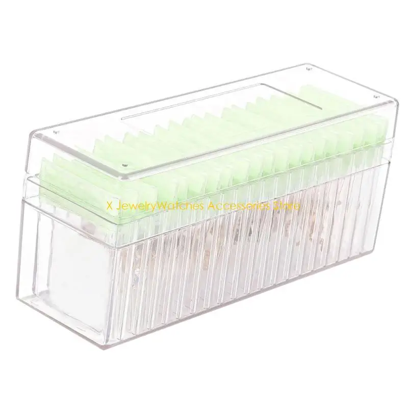 

31KD Necklace Earring Storage Box 20 PVC Preservation Bags Jewelry Accessory Box