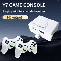 Coopreme Y7 Super TV Game Box Joystick de salida HD controlador Dual Fighting Home X7 consola de juegos PSP 10000+ juegos