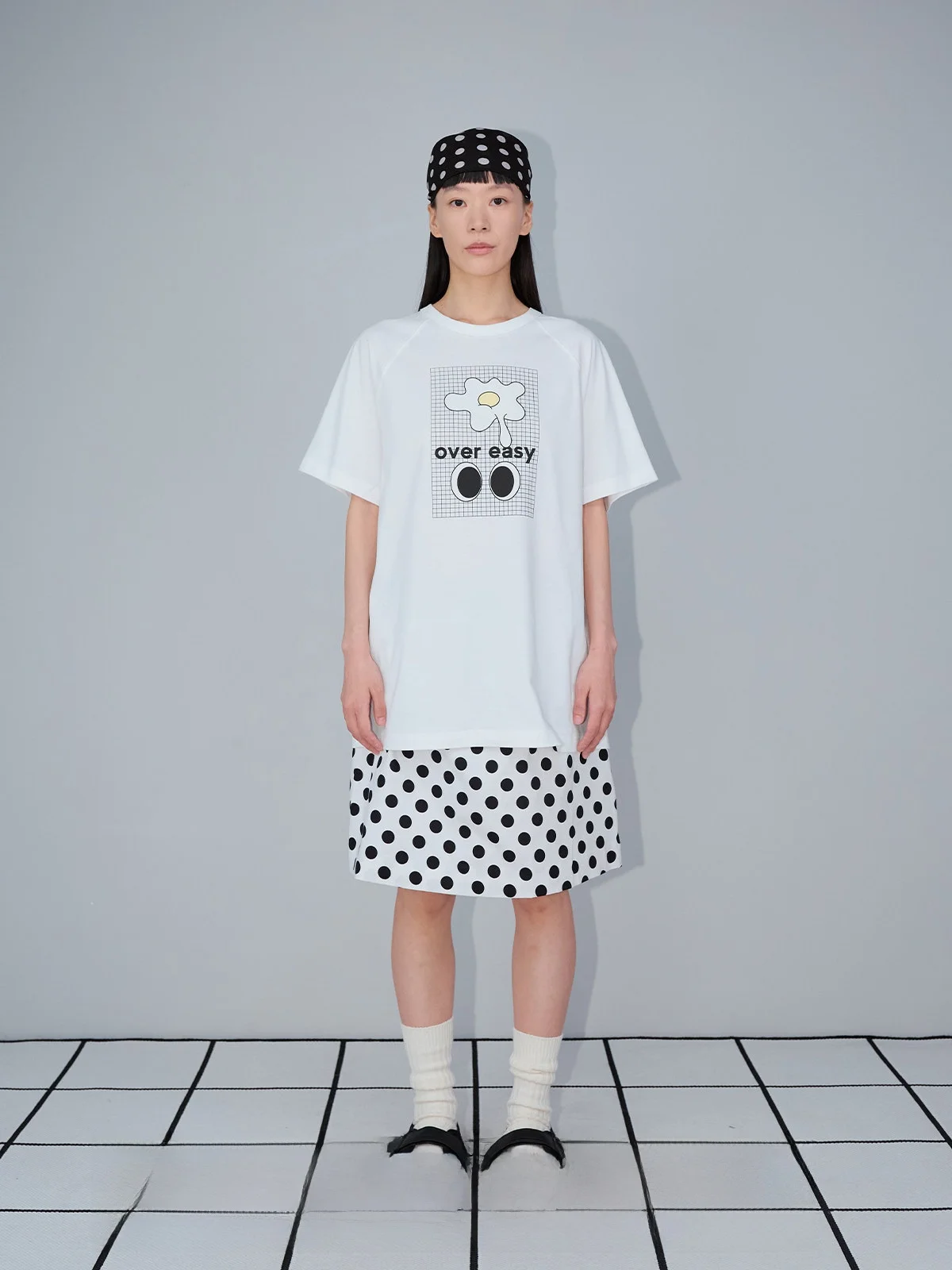 

Женская футболка Studiotill8 оверсайз свободного кроя из чистого хлопка с принтом на плечах, повседневная, с круглым вырезом, средней длины