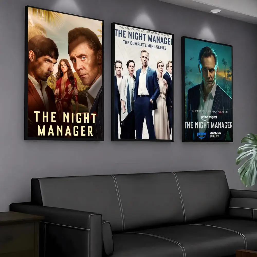 tv series T-The Night Manager-R Painting Calligraphy Artwork for Home Bedroom Office Wall Decoration Gift