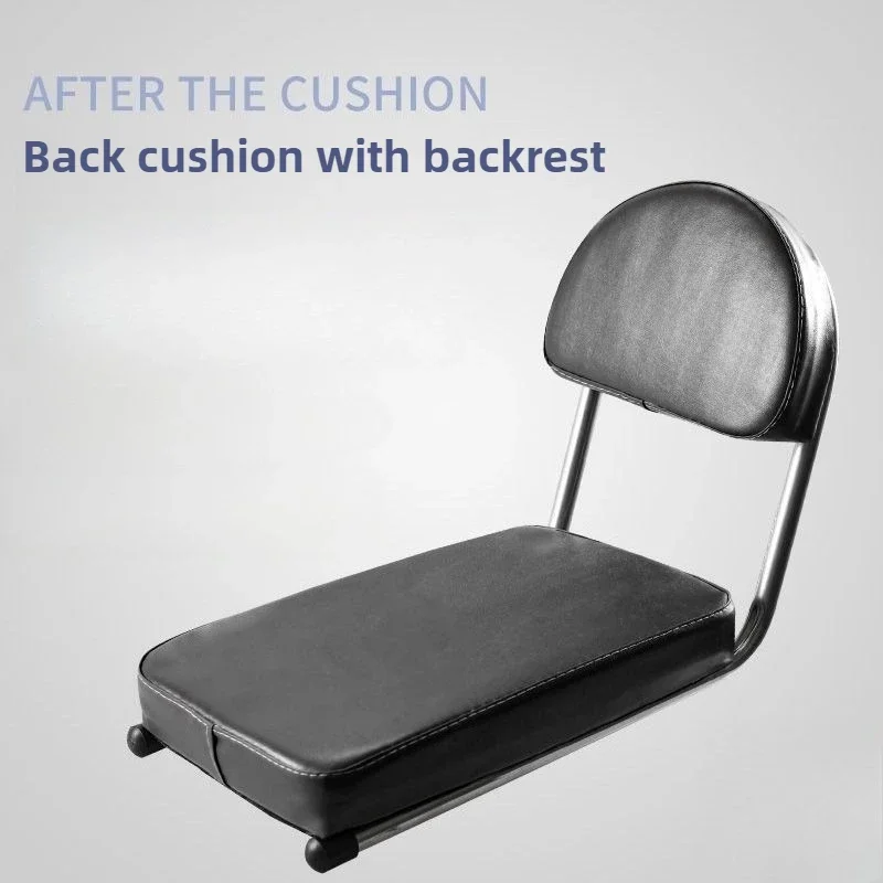AliExpress Bicycle Rear Seat Cushion with Backrest, Thickened Mountain Bike Rear Shelf, Soft Seat Cushion, and Child Seat Rear Seat Cushion
