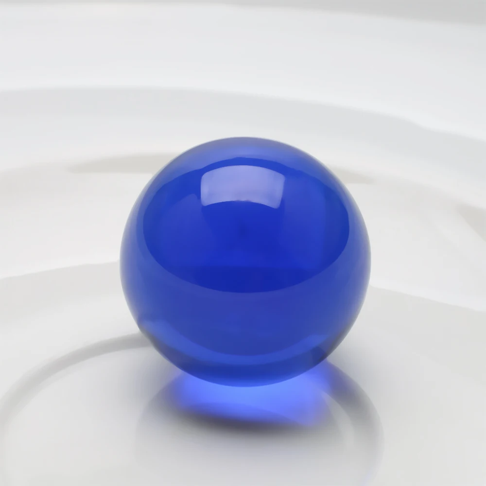30mm Kristallen Glazen Bol Lens Fengshui Decoraties Transparante Kralen Kroonluchter Huis Decoratieve Fotografie Bol Verlichting